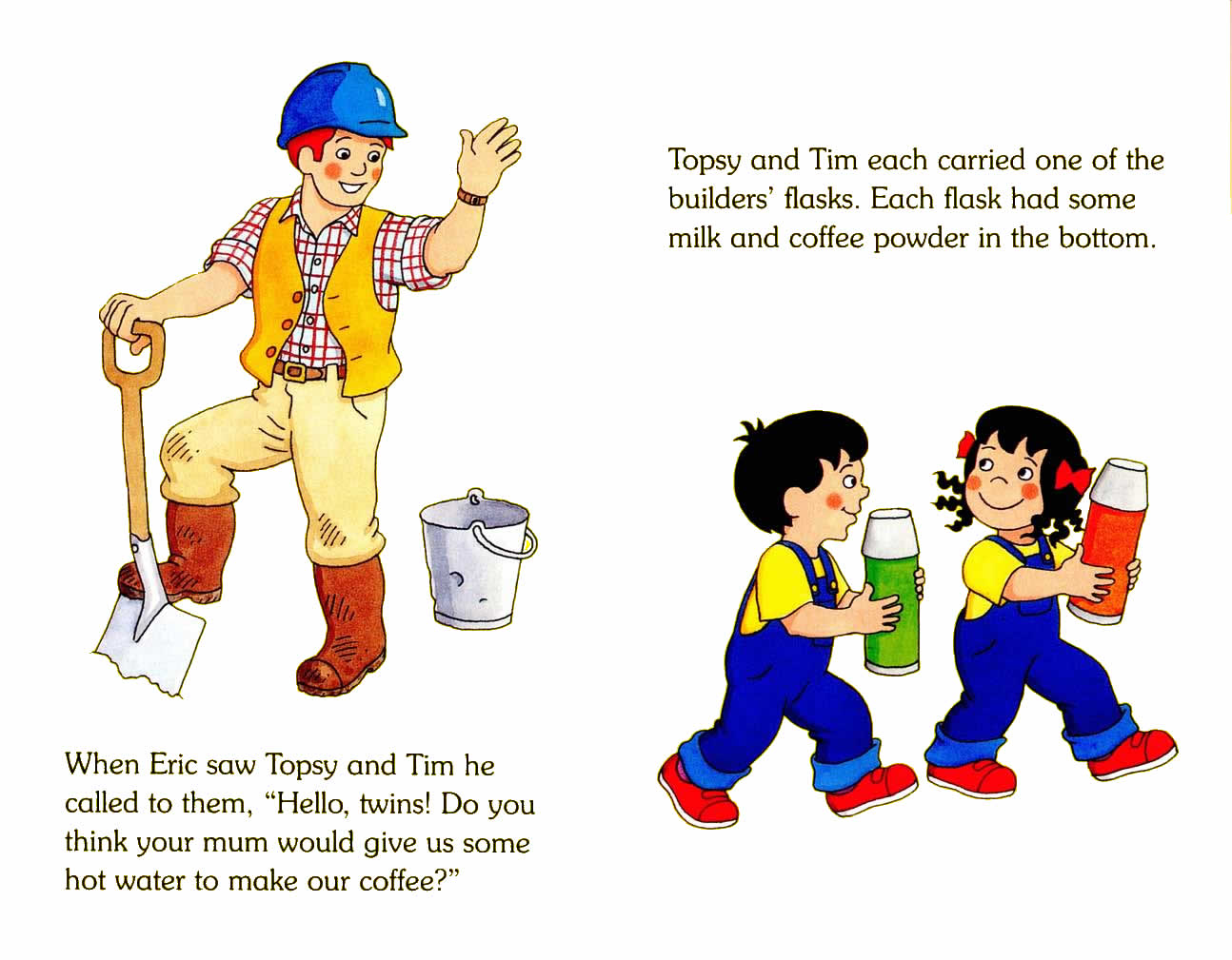 Ladybird - Topsy Tim Books - Busy Builders (06),绘本,绘本故事,绘本阅读,故事书,童书,图画书,课外阅读